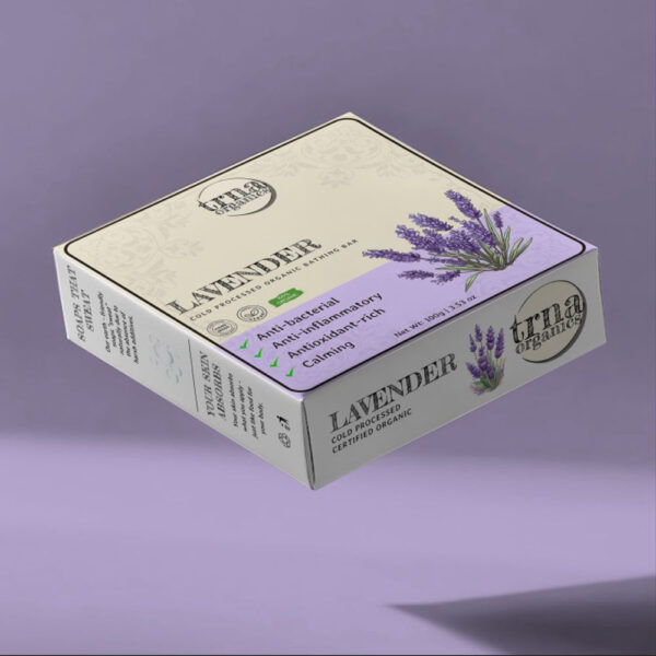 Lavender - Cold Processed Organic Bathing Bar - Image 2