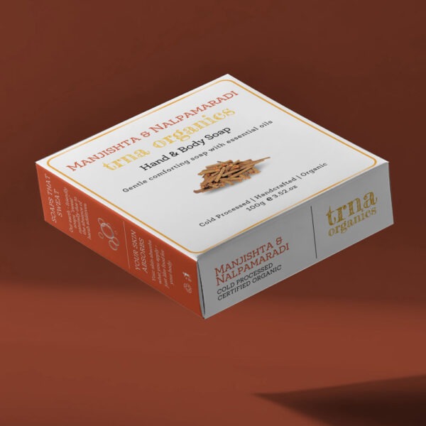 Manjishta with Nalpamaradi - Hand & Body Soap - Image 3