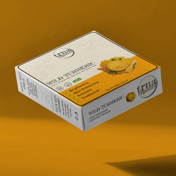 Wild Turmeric - Cold Processed Organic Bathing Bar - Image 3