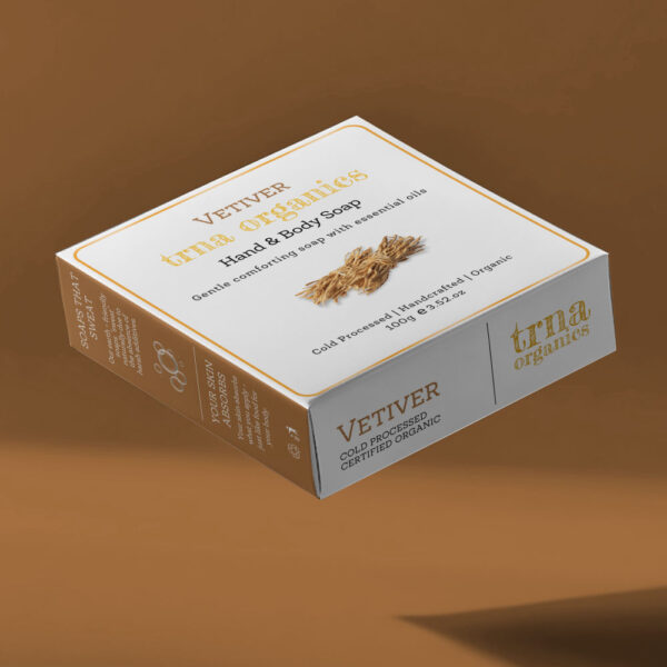 Vetiver with Dal Powder - Hand & Body Soap - Image 3
