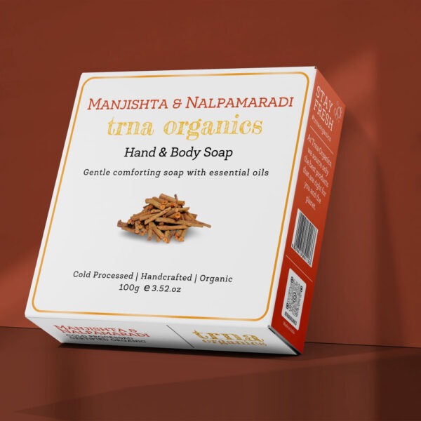 Manjishta with Nalpamaradi - Hand & Body Soap - Image 2