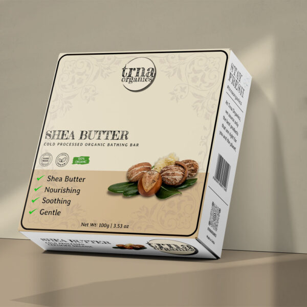 Shea Butter - Cold Processed Organic Bathing Bar - Image 2
