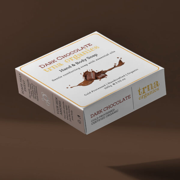 Dark Chocolate with Rock Salt - Hand & Body Soap - Image 4